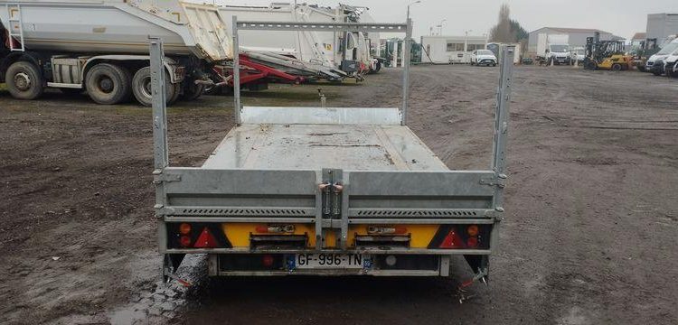 BRIAN JAMES TRAILERS REMORQUE BRIAN JAMES TRAILERS BENNE P-DRAW-1910 – 3 ESSIEUX – PTAC 3,5 TONNES  GF-996-TN