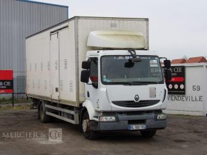 RENAULT MIDLUM 270 DXI CAISSE RIGIDE AVEC HAYON  BL-193-TG