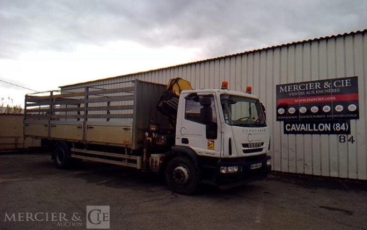 IVECO 19T PLATEAU GRUE  BR-982-JK