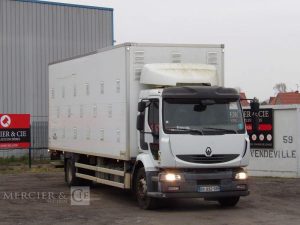 RENAULT MIDLUM 270 DXI CAISSE RIGIDE AVEC HAYON BLANC BX-932-SB