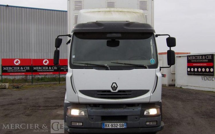 RENAULT MIDLUM 270 DXI CAISSE RIGIDE AVEC HAYON BLANC BX-932-SB