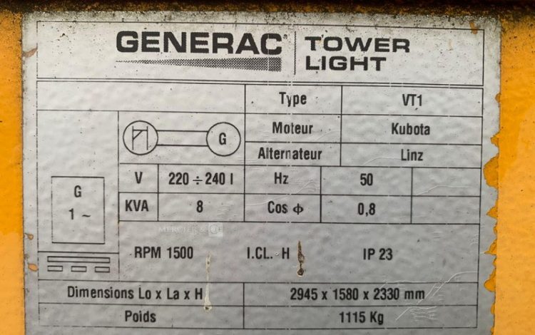 GENERAC VT1  ECL010353