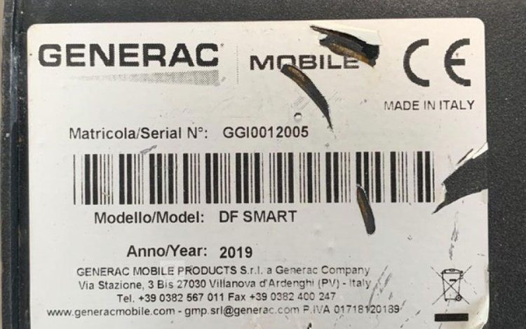 GENERAC DF SMART  BRU010156